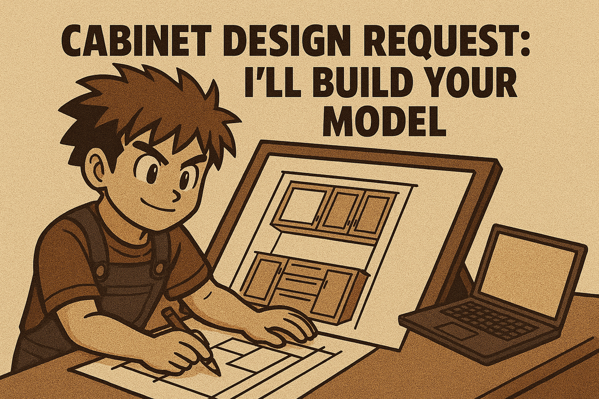 Cabinet design request - Have a model built!
