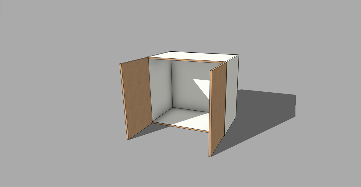 FRM-EPTY_LR [ Empty Cabinet Left & Right Door]