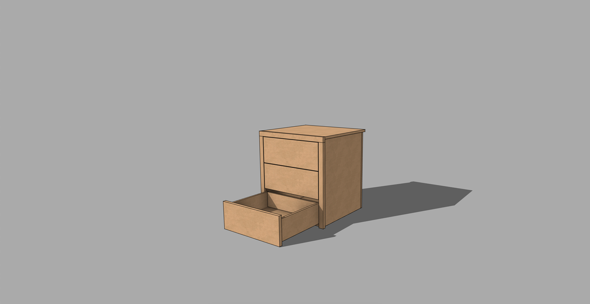 DPACK_3DRW [ DRAWER PACK INSERT, 3 DRAWERS ]