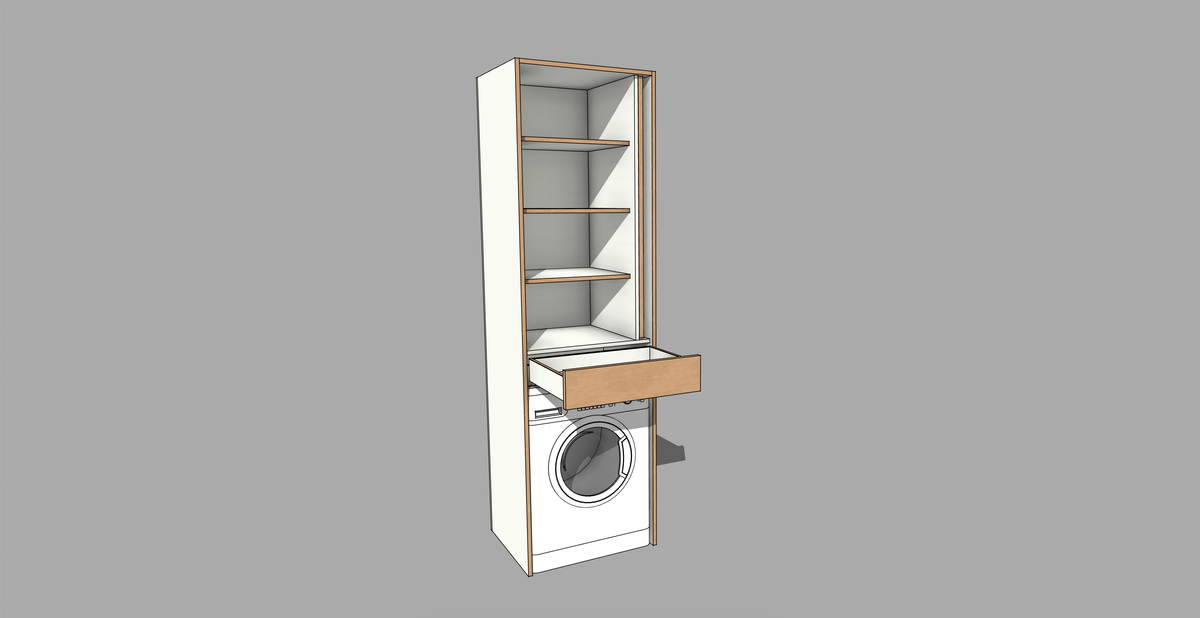 FRM_TDF_WASHER_UNDER POCKETRIGHT, 1 DRW